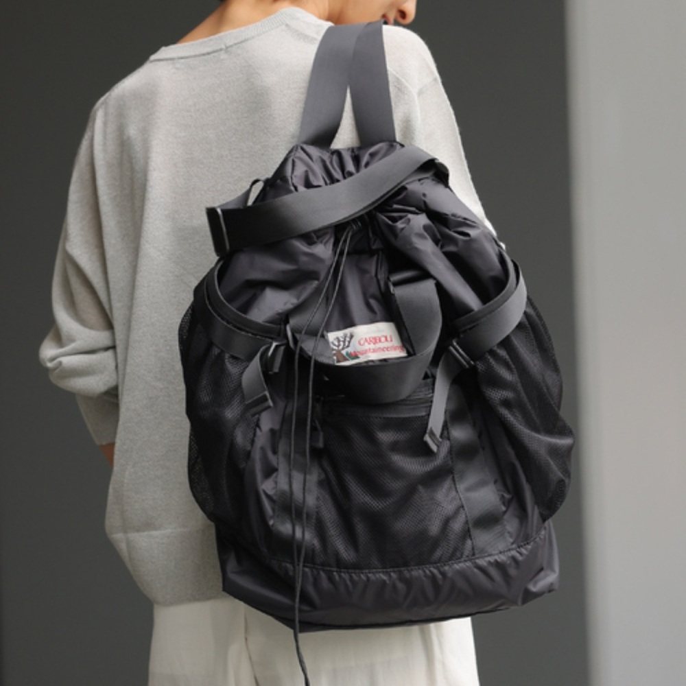 Cav Empt Black Mesh Pocket Backpack - Picture 11 of 12